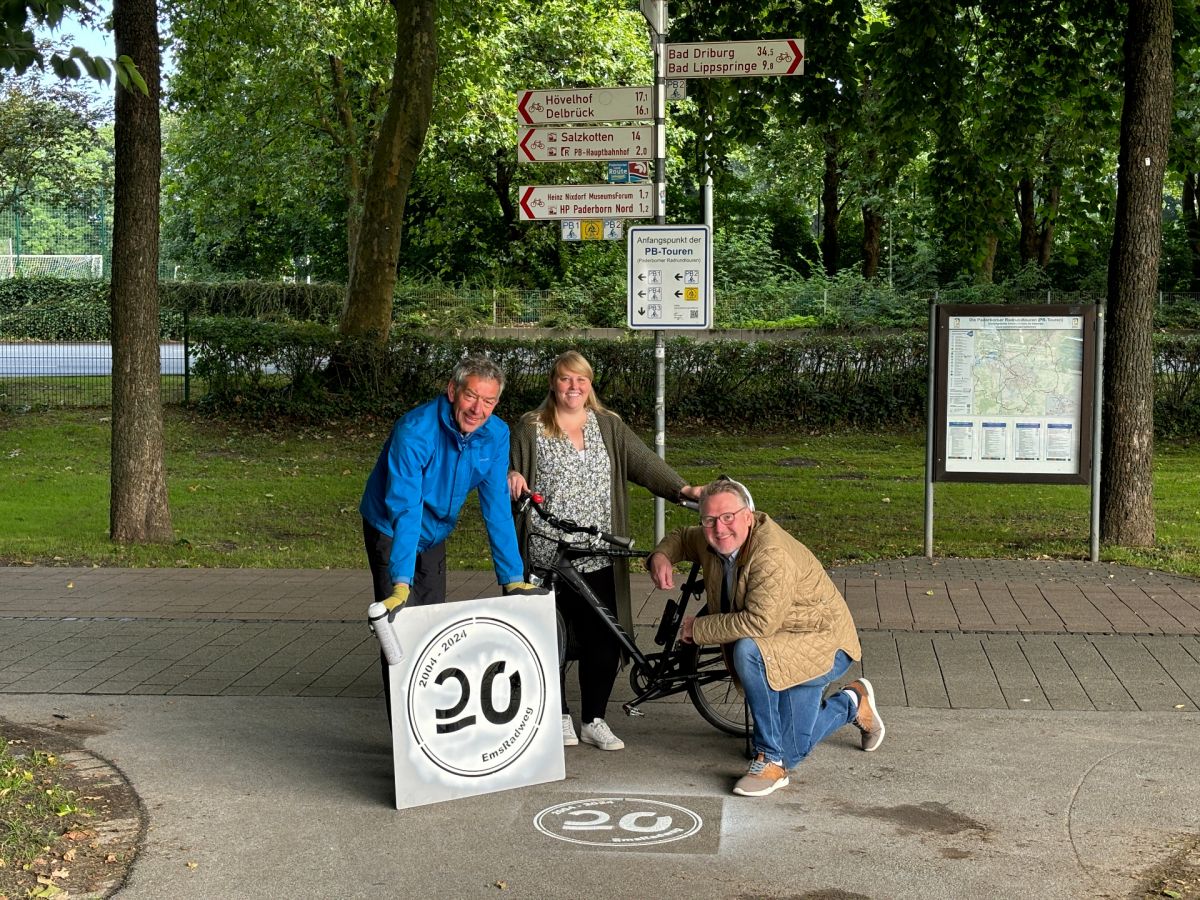 Paderborn und EmsRadweg stärken Kooperation