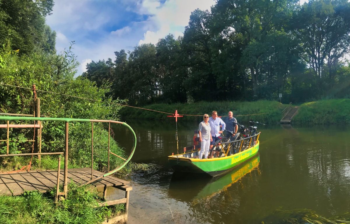 Bockholter Emsfähre außer Betrieb